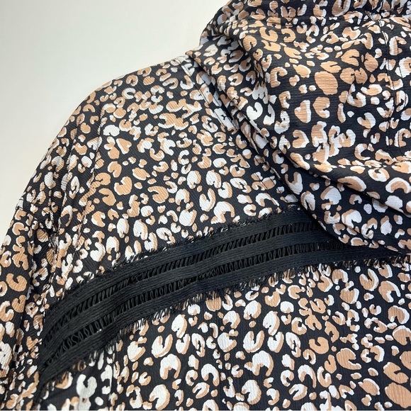 Free People Movement Run Wild Jacket Womens Size XS Leopard Print Lightweight - Picture 9 of 13
